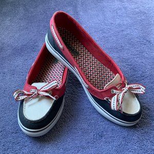 Red, White and Blue Sperry Top-Siders